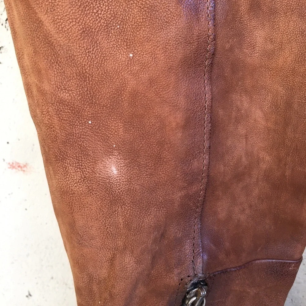 Free People x A.S.98 over the knee Boots in brown size 6